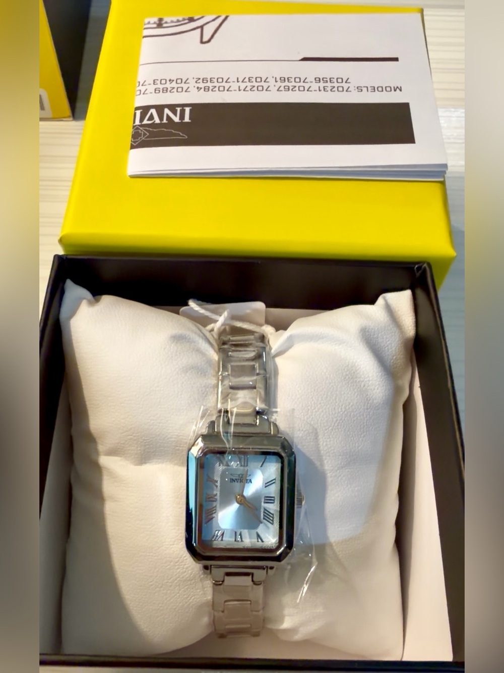 Invicta Celestial Women’s Silver Tone Watch with Light Blue Dial 70253 - Picture 3 of 4